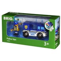 BRIO Polizeiwagen mit Licht und Sound (33825)
