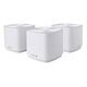 ASUS ZenWiFi AX Mini (XD4), 3-Pack, White (90IG05N0-MO3R20)
