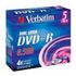 VERBATIM DVD-R DL 8.5GB (240min), 5 pieces