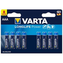 VARTA Longlife Power, 8er Pack (AAA)