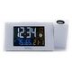 TECHNOLINE Radio Controlled Projection Alarm Clock WT 537, White