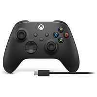 MICROSOFT Wireless Controller + USB (Typ-C) Cable, Carbon, Xbox One / Xbox X|S (1V8-00002)