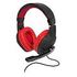 KONIX Drakkar Gaming Headset, Schwarz / Rot (24262)