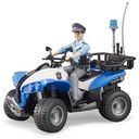 BRUDER Polizei-Quad mit Polizist und Ausstattung (63010)