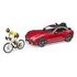 BRUDER Roadster with Racing Bicycle and Cyclist (03485)