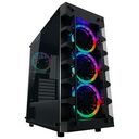 LC-POWER Gaming 709B Solar_System_X Window, Black (LC-709B-ON)