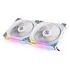 LIAN LI Uni Fan SL140 RGB, 140mm, Weiss, 2er Pack (UF-SL140-2W)