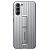 SAMSUNG Protective Standing Cover, Galaxy S21, Silber (EF-RG991CJEGWW)