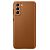 SAMSUNG Leather Cover, Galaxy S21+ (5G), Braun (EF-VG996LAEGWW)