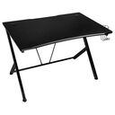 NITRO CONCEPTS D12 Gaming Desk, Black (NC-GP-DK-009)