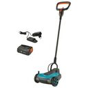 GARDENA Battery Lawnmower HandyMower 22/18V P4A Ready-To-Use Set (14620-20)