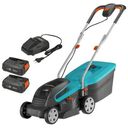 GARDENA Battery Lawnmower PowerMax 32/36V P4A Ready-To-Use Set (14621-20)