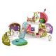 SCHLEICH Bayala - Glitzerndes Blütenhaus mit Einhörnern, See und Stall (42445)