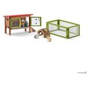 SCHLEICH Farm World - Rabbit Hutch (42420)
