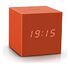 GINGKO Gravity Cube Click Clock, Orange (GK18OE)