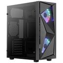 AEROCOOL Glider Tempered Glass Window, Black (ACCM-PV22023.11)