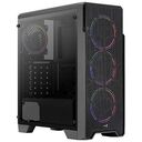 AEROCOOL Ore Tempered Glass Window, Black (ACCM-PV21033.11)