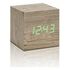 GINGKO Cube Click Clock, Ash (GK08G12)