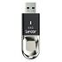 LEXAR JumpDrive Fingerprint F35, 64GB, Black / Silver (LJDF35-64GB)