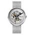 CIGA DESIGN Michael Young Series Automatic Mechanical Skeleton Watch, Silver