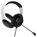 RAPTOR GAMING H300 Gaming Headset, Black / White, PS5 / PS4 (RG-H300-W)
