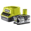 RYOBI 18 V ONE+ Starterset, 4Ah (RC18120-140)