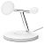 BELKIN Boost Charge Pro 3-in-1 Wireless Ladeständer mit MagSafe, Weiss (WIZ009vfWH)