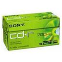 SONY CD-R 700MB (80min), 25 pieces (25CDQ80)