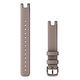 GARMIN Lily Leder Armband,14 mm, Taupe / Mokka (010-13068-A0)