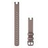 GARMIN Lily Leather Bands (large),14 mm, Paloma / Dark Bronze (010-13068-A4)