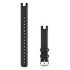 GARMIN Lily Leder Armband (large),14 mm, Schwarz / Elfenbein (010-13068-A4)