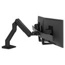 ERGOTRON HX Desk Dual Monitor Arm, Black (45-476-224)