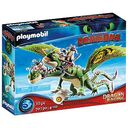PLAYMOBIL Dragon Racing: Raffnuss und Taffnuss mit Kotz und Würg (70730)