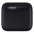 CRUCIAL X6 Portable SSD, 4.0TB, Black (CT4000X6SSD9)