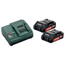 METABO Basic-Set 2 X 2.0 AH (685161000)
