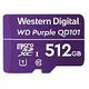 WESTERN DIGITAL WD Purple SC QD101 Ultra Endurance microSDXC, UHS-I U1, Class 10, 512GB (WDD512G1P0C)
