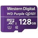 WESTERN DIGITAL WD Purple SC QD101 Ultra Endurance microSDXC, UHS-I U1, Class 10, 128GB (WDD128G1P0C)