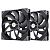 THERMALTAKE ToughFan 14 High Static Preessure, 140mm, Black, Pack of 2 (CL-F085-PL14BL-A)