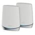 NETGEAR Orbi RBK752 WiFi 6 Mesh WLAN System, 2er Set (RBK752-100EUS)