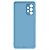 SAMSUNG Silicone Cover, Galaxy A72, Blau (EF-PA725TLEGWW)