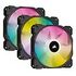 CORSAIR iCUE SP120 RGB Elite Triple Fan Kit, 120mm, Pack of 3 (CO-9050109-WW)