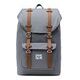 HERSCHEL Little America Mid-Volume, Grau/Tan Synthetic Leather
