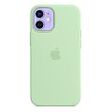 APPLE iPhone 12 mini Silicone Case with MagSafe, Pistachio [Early 2021] (MJYV3ZM/A)