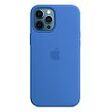 APPLE iPhone 12 Pro Max Silicone Case with MagSafe, Capri Blue [Early 2021] (MK043ZM/A)
