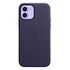 APPLE iPhone 12 | 12 Pro Leather Case with MagSafe, Deep Violet [Early 2021] (MJYR3ZM/A)