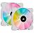 CORSAIR iCUE SP140 RGB Elite White Dual Fan Kit, 140mm, 2er Pack (CO-9050139-WW)