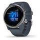 GARMIN Venu 2, Silber - Granitblau, 45mm (010-02430-10)