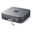 SATECHI TYPE-C ALUMINUM STAND & HUB FOR MAC MINI SPACE GRAU (ST-ABHFM)