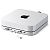 SATECHI TYPE-C ALUMINUM STAND & HUB FOR MAC MINI SILVER (ST-ABHFS)