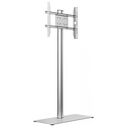 MULTIBRACKETS M Display Stand 180 Single Floorbase, Silber (7350073732418)